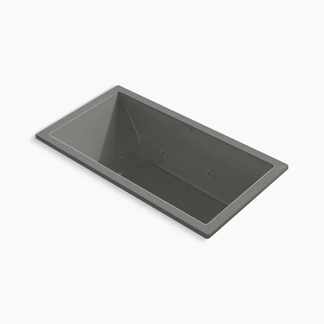 Kohler Underscore 60" x 32" drop-in heated whirlpool bath K-1168-JH-58 - Plumbing Market