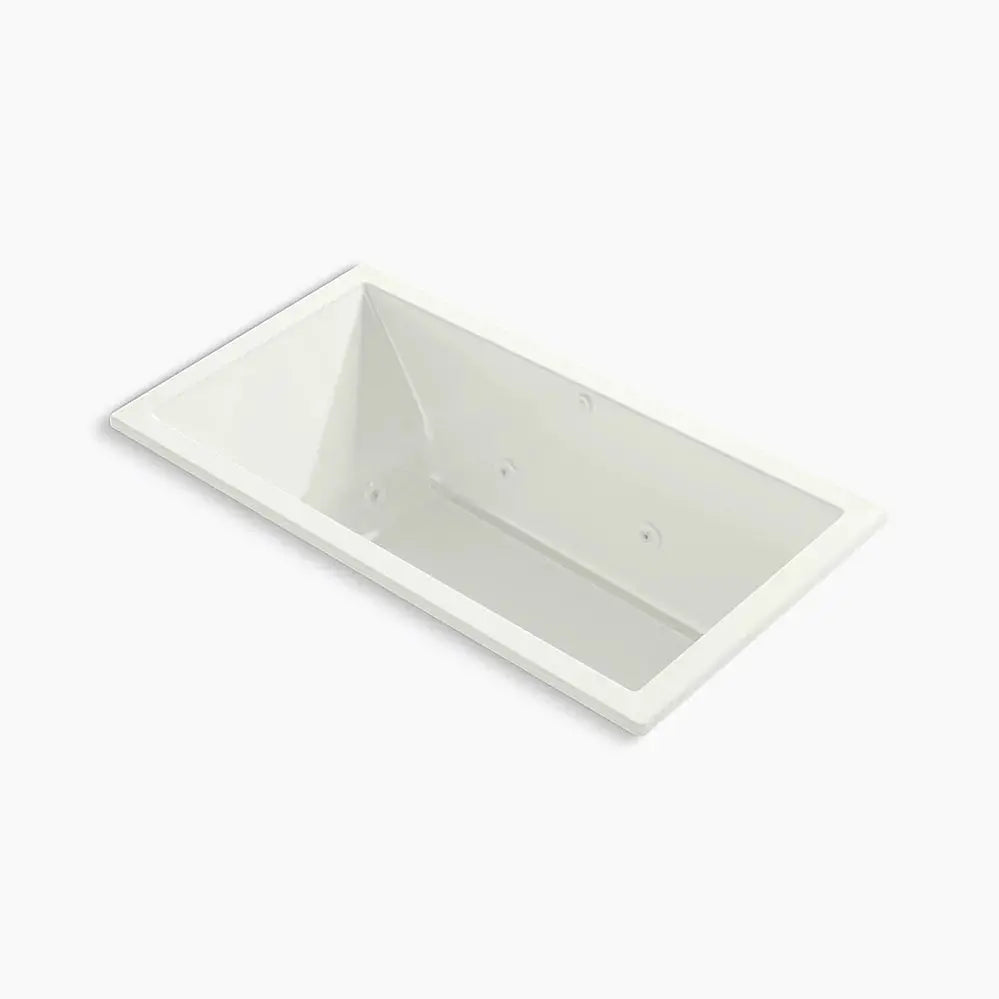 Kohler Underscore 60" x 32" drop-in heated whirlpool bath K-1168-JH-NY - Plumbing Market