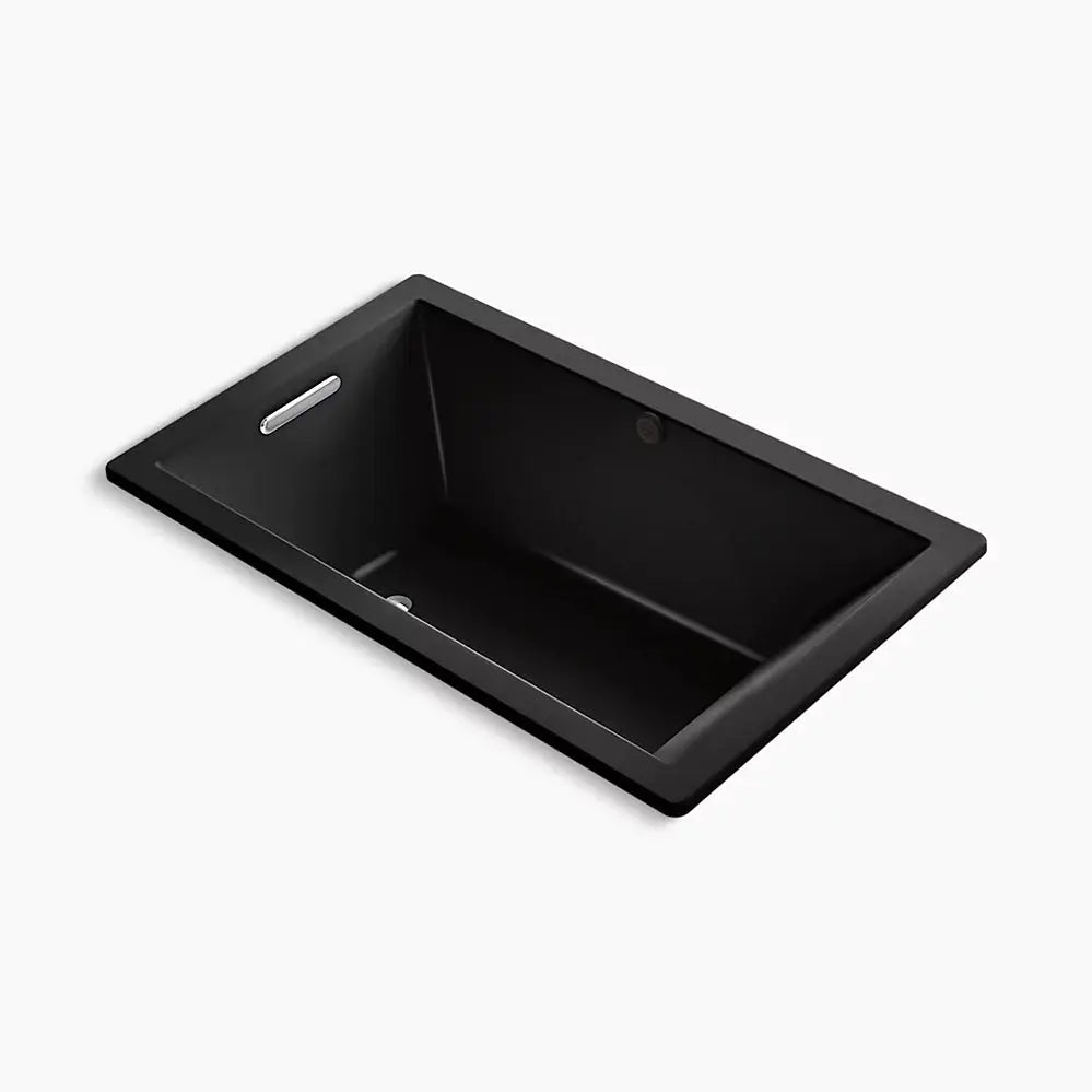 Kohler Underscore 60" x 36" drop-in bath with Bask heated surface K-1848-W1-7 - Plumbing Market