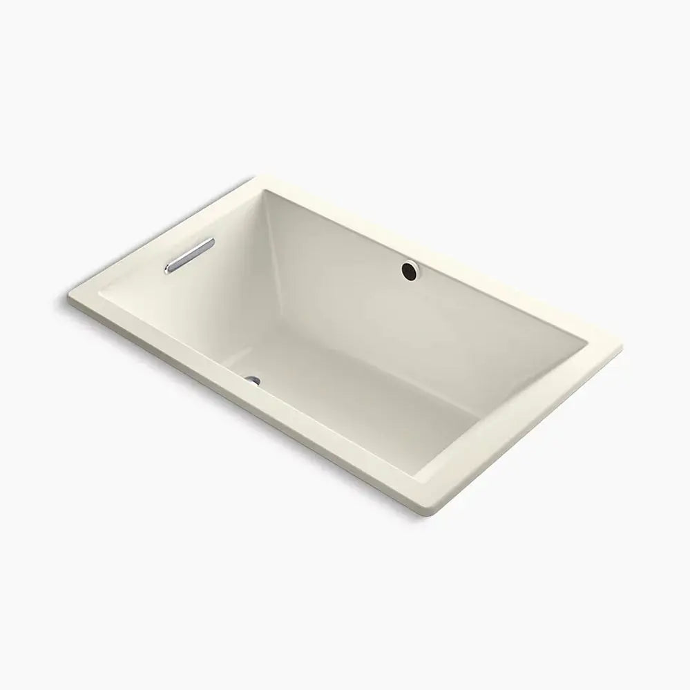 Kohler Underscore 60" x 36" drop-in bath with Bask heated surface K-1848-W1-96 - Plumbing Market