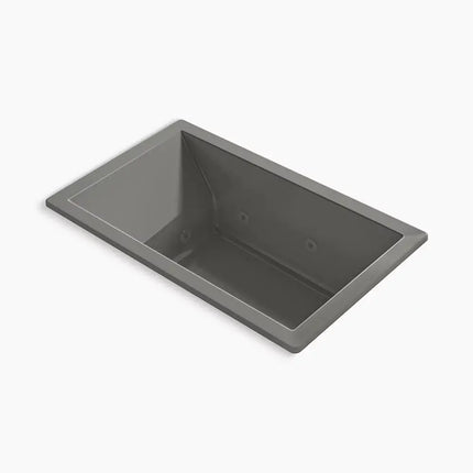Kohler Underscore 60" x 36" drop-in heated whirlpool bath K-1849-JH-58 - Plumbing Market