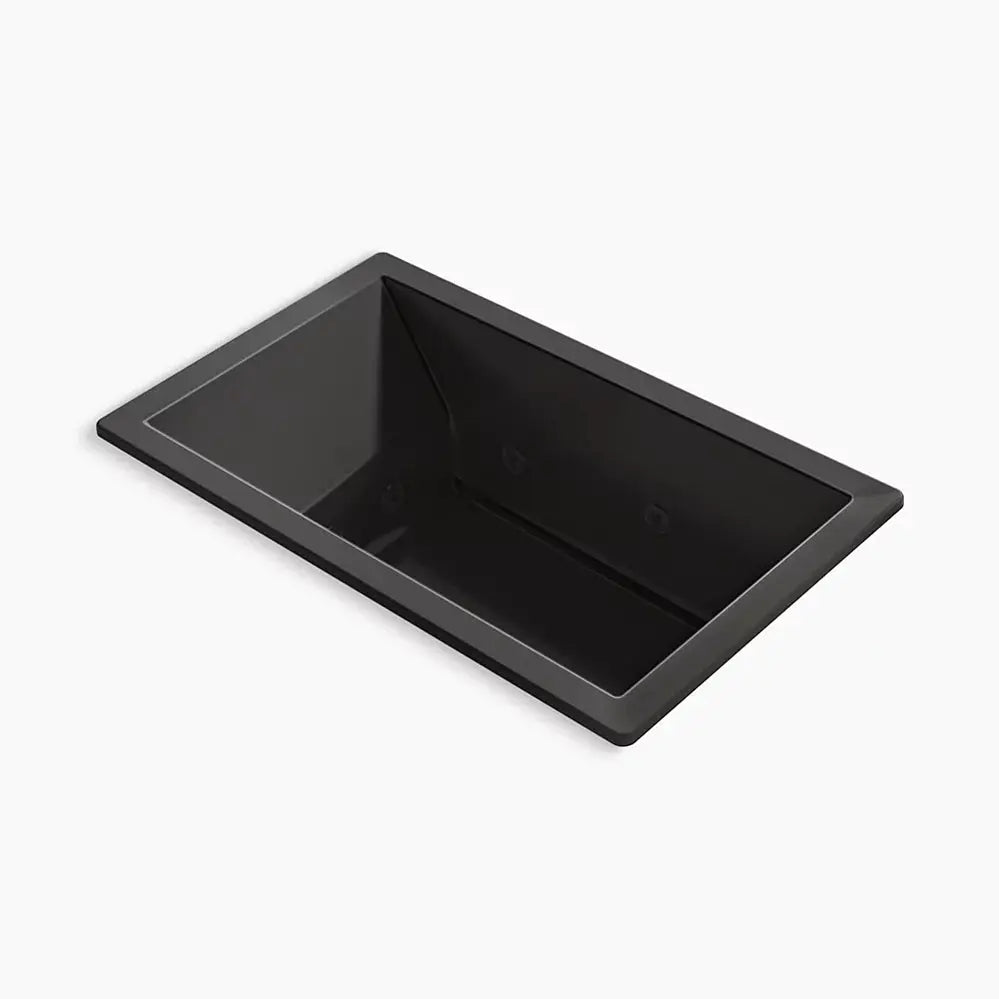 Kohler Underscore 60" x 36" drop-in heated whirlpool bath K-1849-JH-7 - Plumbing Market