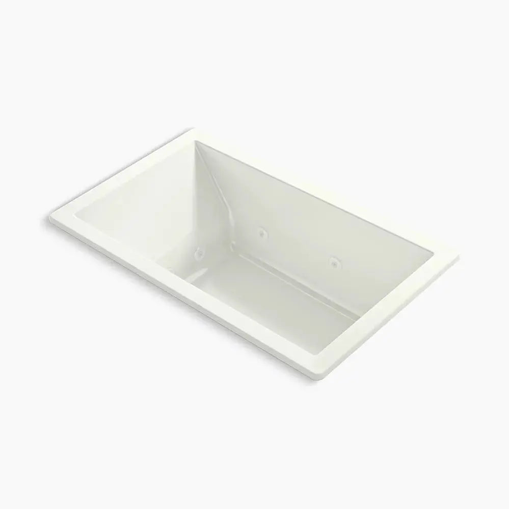 Kohler Underscore 60" x 36" drop-in heated whirlpool bath K-1849-JH-NY - Plumbing Market
