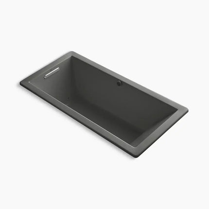 Kohler Underscore 66" x 32" drop-in Heated BubbleMassage air bath with Bask heated surface K-1822-GHW-58 - Plumbing Market