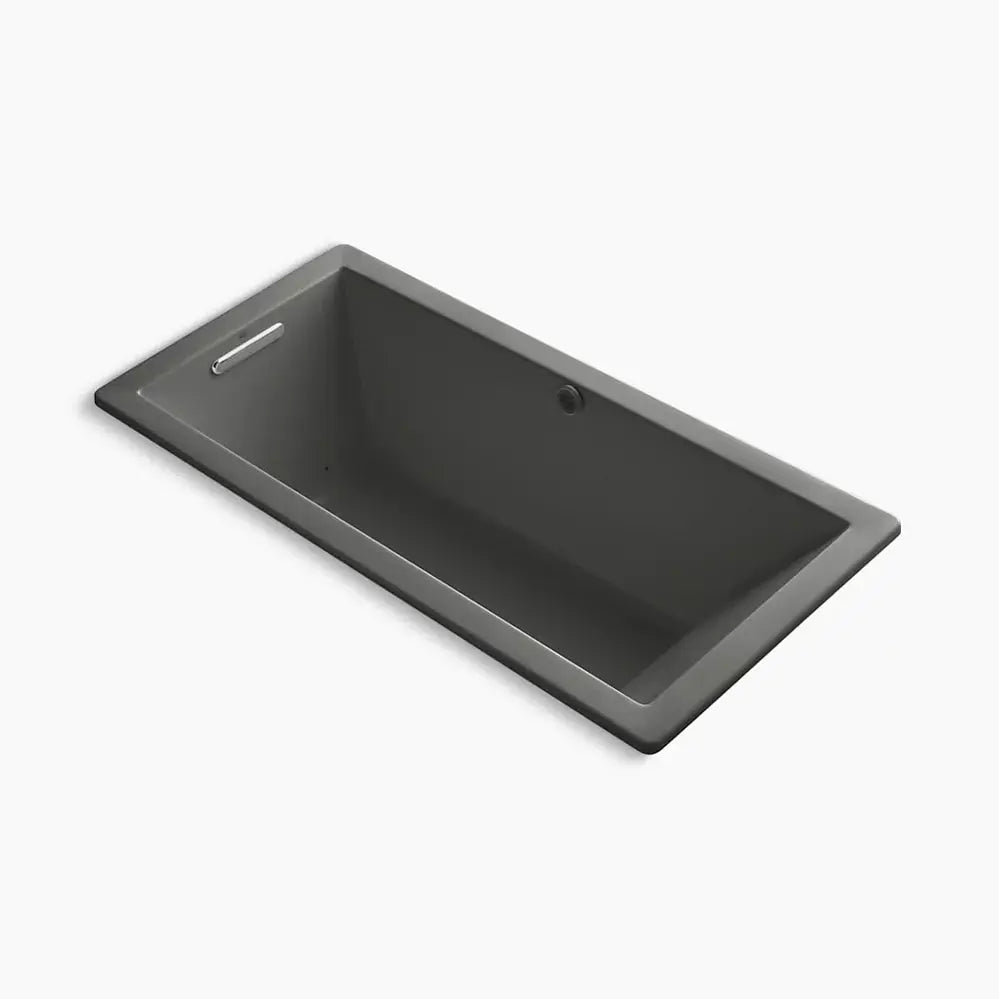 Kohler Underscore 66" x 32" drop-in Heated BubbleMassage air bath with Bask heated surface K-1822-GHW-58 - Plumbing Market