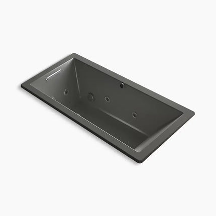 Kohler Underscore 66" x 32" drop-in Heated BubbleMassage air bath with whirlpool K-1822-XHGH-58 - Plumbing Market