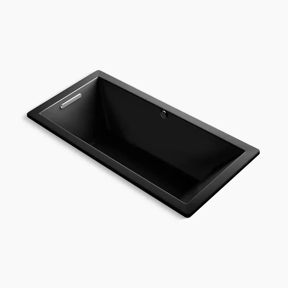 Kohler Underscore 66" x 32" drop-in bath with Bask heated surface K-1821-W1-7 - Plumbing Market
