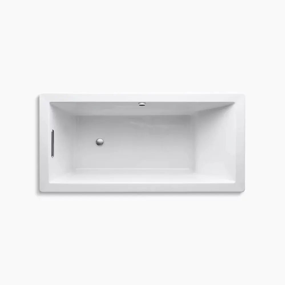 Kohler Underscore 66" x 32" drop-in bath with Bask heated surface K-1821-W1-NY - Plumbing Market