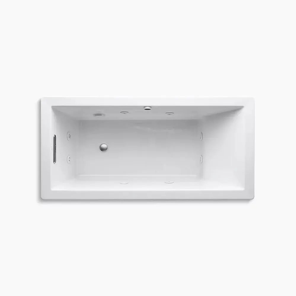 Kohler Underscore 66" x 32" drop-in heated whirlpool bath K-1822-JH-58 - Plumbing Market