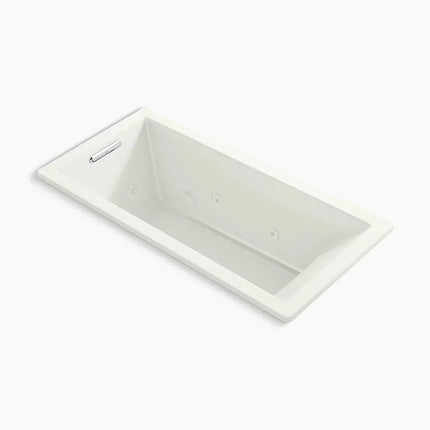 Kohler Underscore 66" x 32" drop-in heated whirlpool bath K-1822-JH-NY - Plumbing Market
