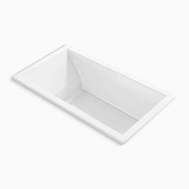 Kohler Underscore 66" x 36" drop-in Heated BubbleMassage air bath K-1173-GH-0 - Plumbing Market