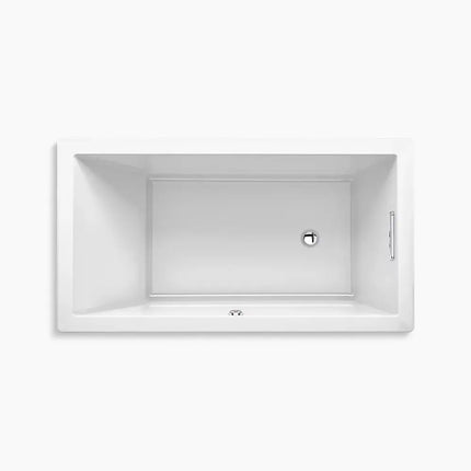 Kohler Underscore 66" x 36" drop-in Heated BubbleMassage air bath K-1173-GH-0 - Plumbing Market