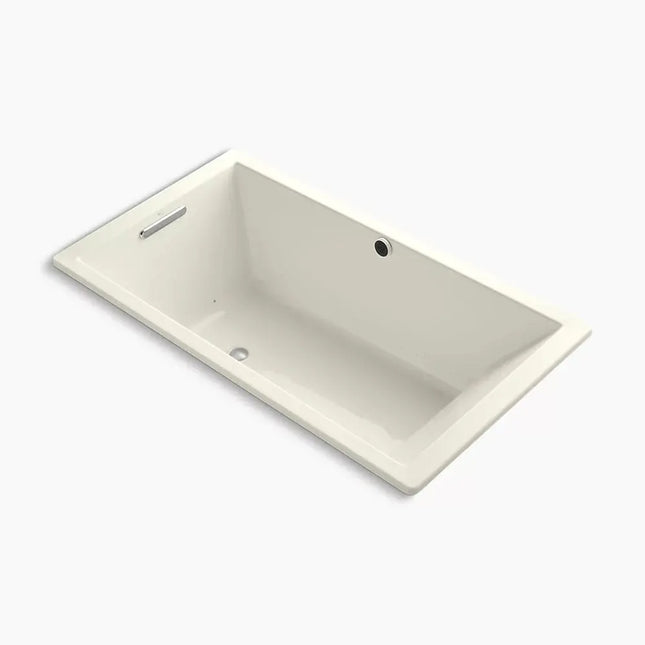 Kohler Underscore 66" x 36" drop-in Heated BubbleMassage air bath K-1173-GH-96 - Plumbing Market