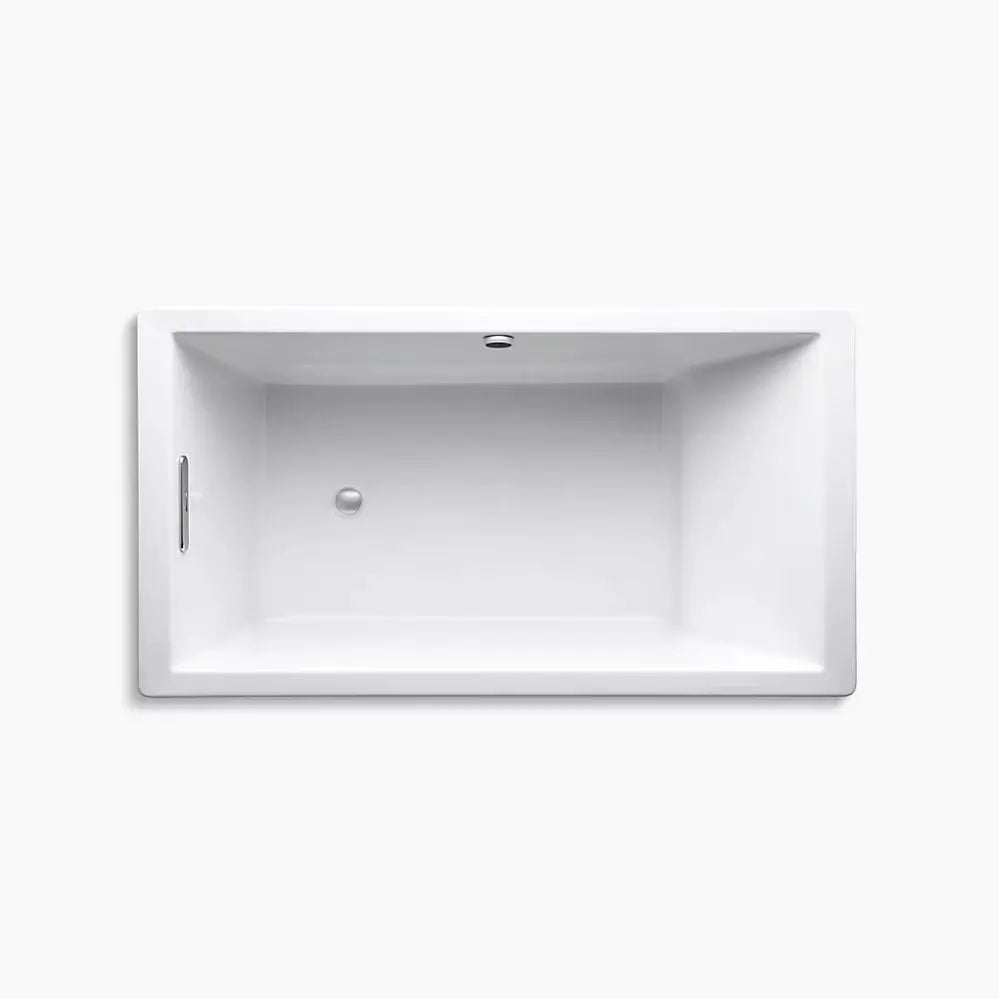 Kohler Underscore 66" x 36" drop-in bath with Bask heated surface K-1136-W1-NY - Plumbing Market
