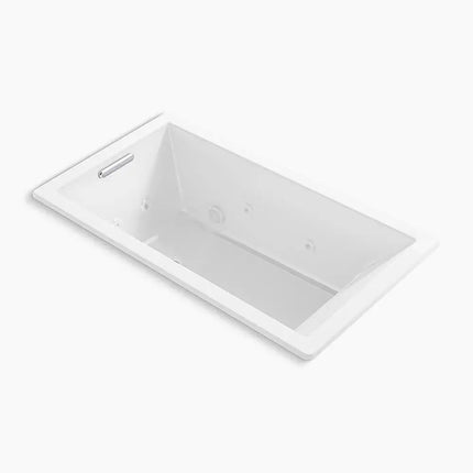 Kohler Underscore 66" x 36" drop-in heated whirlpool bath K-1173-JH-0 - Plumbing Market
