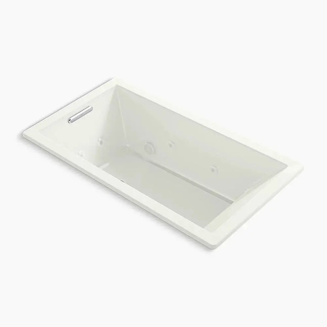 Kohler Underscore 66" x 36" drop-in heated whirlpool bath K-1173-JH-NY - Plumbing Market