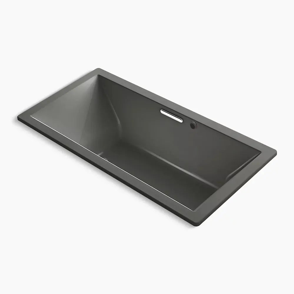 Kohler Underscore 72" x 36" drop-in Heated BubbleMassage air bath with Bask heated surface K-1835-GHW-58 - Plumbing Market