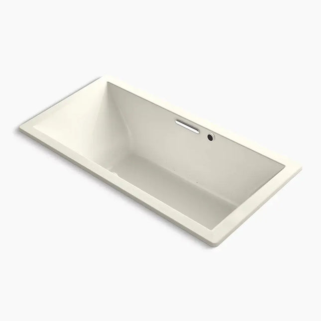 Kohler Underscore 72" x 36" drop-in Heated BubbleMassage air bath with Bask heated surface K-1835-GHW-96 - Plumbing Market