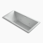 Kohler Underscore 72" x 36" drop-in Heated BubbleMassage air bath with whirlpool K-1835-XHGH-95 - Plumbing Market