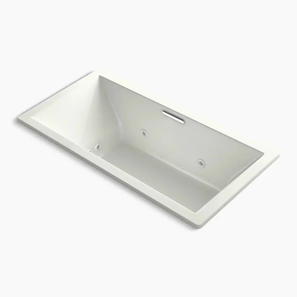 Kohler Underscore 72" x 36" drop-in Heated BubbleMassage air bath with whirlpool K-1835-XHGH-NY - Plumbing Market