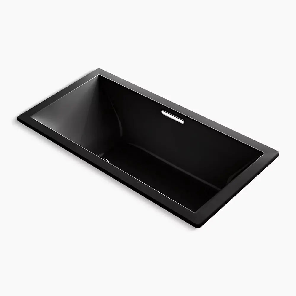Kohler Underscore 72" x 36" drop-in bath with Bask heated surface K-1834-W1-7 - Plumbing Market