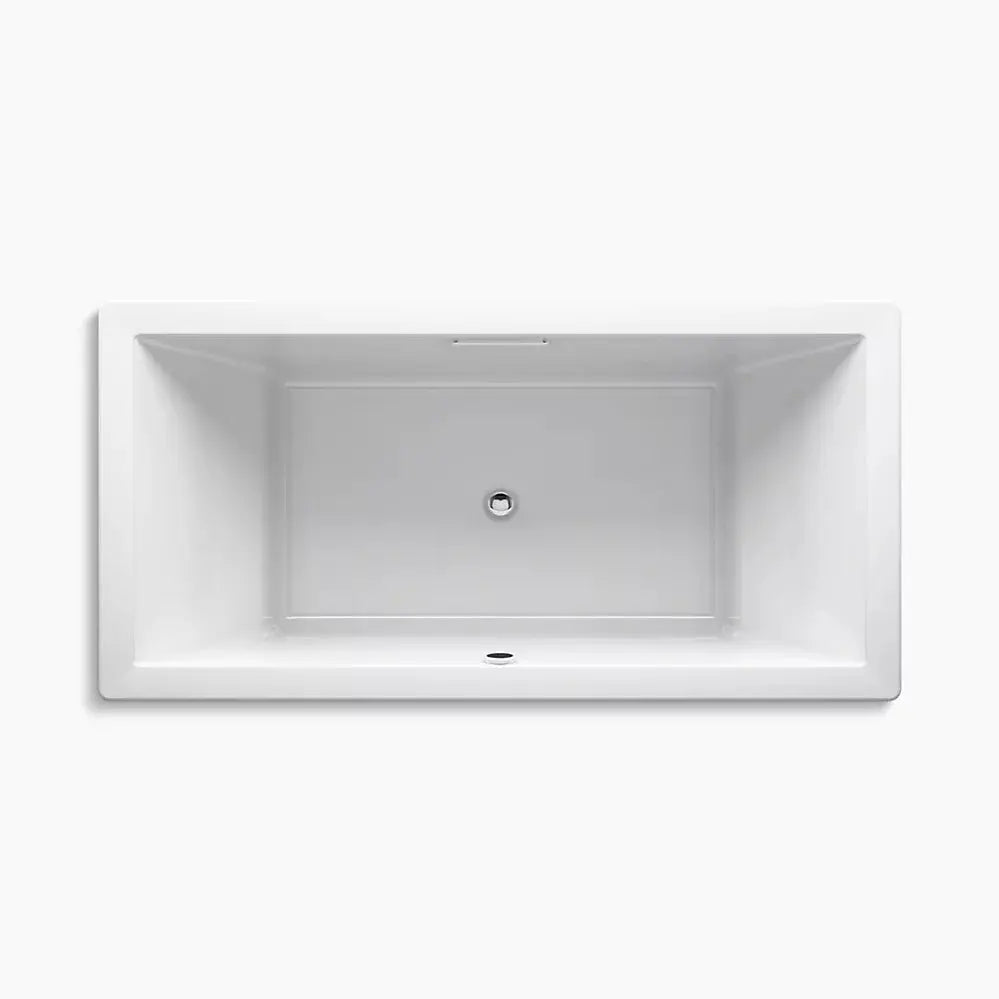 Kohler Underscore 72" x 36" drop-in bath with Bask heated surface K-1834-W1-95 - Plumbing Market