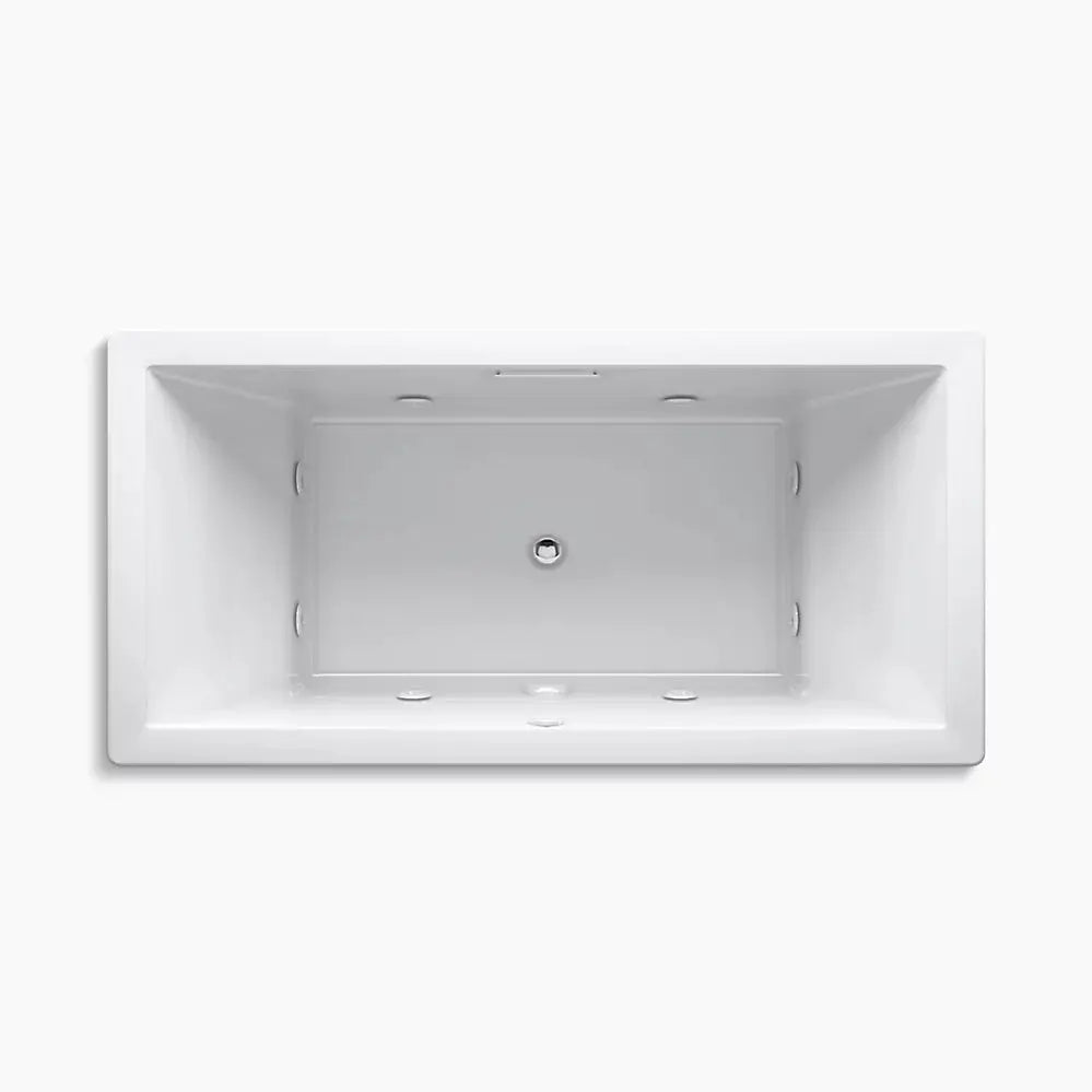 Kohler Underscore 72" x 36" drop-in heated whirlpool bath K-1835-JH-96 - Plumbing Market