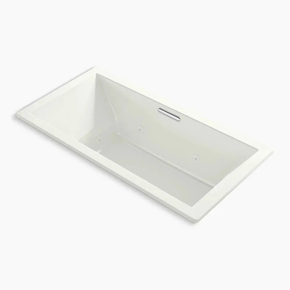 Kohler Underscore 72" x 36" drop-in heated whirlpool bath K-1835-JH-NY - Plumbing Market