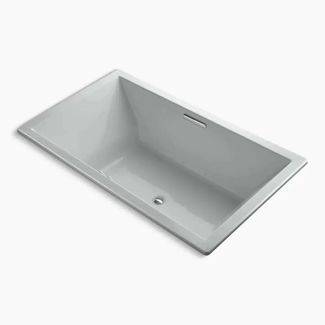 Kohler Underscore 72" x 42" drop-in Heated BubbleMassage air bath with Bask heated surface K-1174-GHW-95 - Plumbing Market