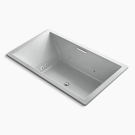 Kohler Underscore 72" x 42" drop-in Heated BubbleMassage air bath with whirlpool K-1174-XHGH-95 - Plumbing Market
