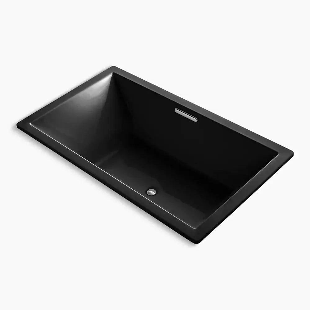 Kohler Underscore 72" x 42" drop-in bath with Bask heated surface K-1137-W1-7 - Plumbing Market