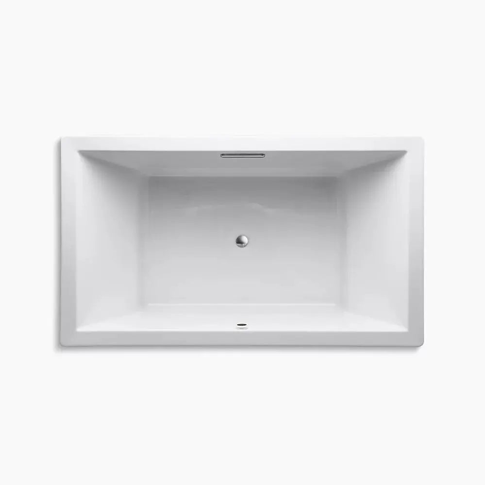 Kohler Underscore 72" x 42" drop-in bath with Bask heated surface K-1137-W1-NY - Plumbing Market