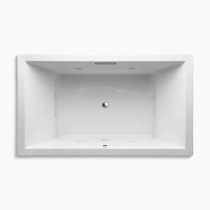 Kohler Underscore 72" x 42" drop-in heated whirlpool bath K-1174-JH-95 - Plumbing Market