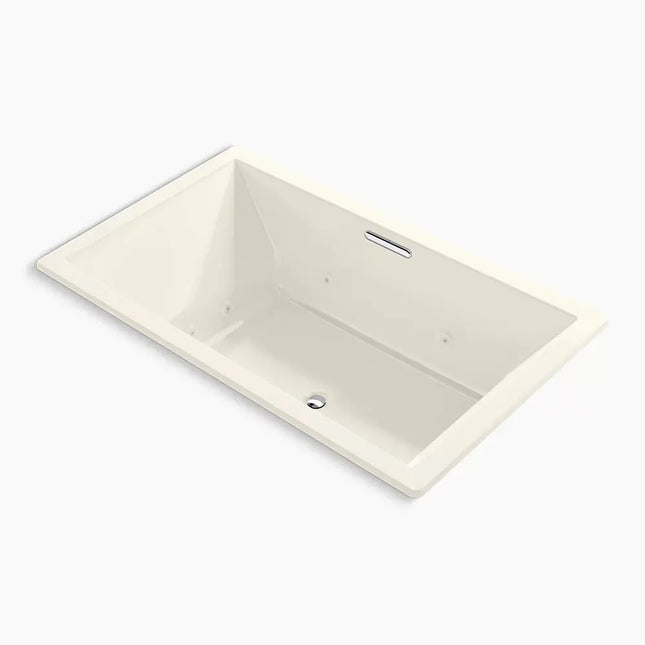 Kohler Underscore 72" x 42" drop-in heated whirlpool bath K-1174-JH-96 - Plumbing Market