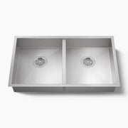 Kohler Vault 32" undermount double-bowl kitchen sink K-25940-NA - Plumbing Market