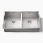 Kohler Vault 32" undermount double-bowl kitchen sink K-3820-NA - Plumbing Market