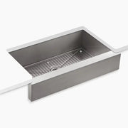 Kohler Vault 35-1/2" undermount single-bowl farmhouse kitchen sink K-3943-NA - Plumbing Market
