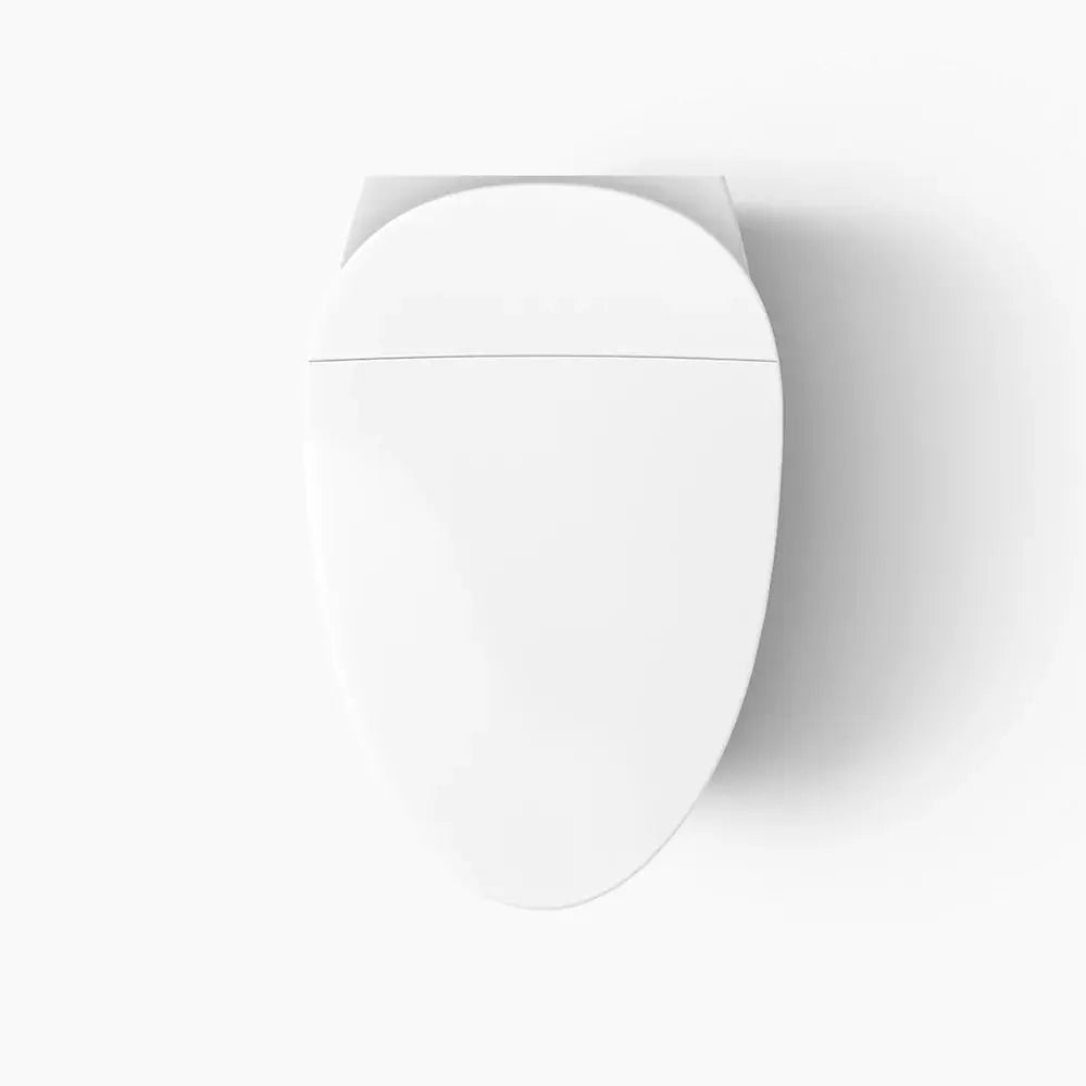 Kohler Veil One-piece wall-hung elongated smart toilet, dual-flush White - Plumbing Market