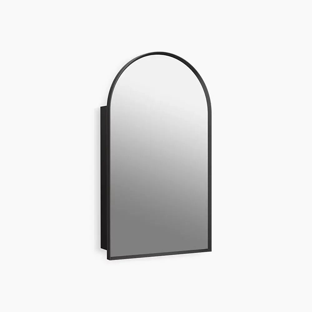 Kohler Verdera 20" x 34" Arched Framed Medicine Cabinet Left Hinged - Plumbing Market