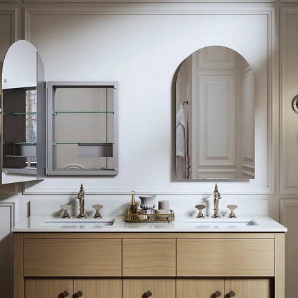 Kohler Verdera 20" x 34" Arched Medicine Cabinet Left Hinged - Plumbing Market