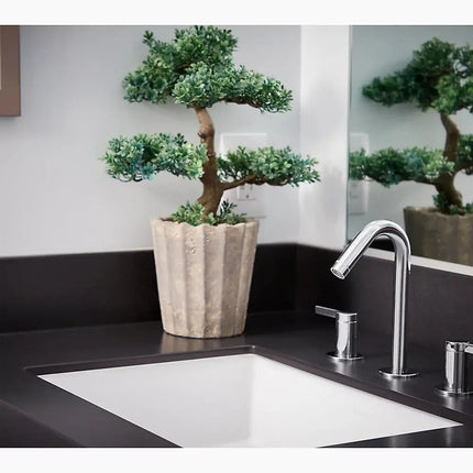 Kohler Verticyl 19-3/4" Rectangular Undermount Bathroom Sink in White - Plumbing Market