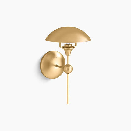 Kohler Vorleigh 1 Light Sconce 27944-SC01-2GL - Plumbing Market