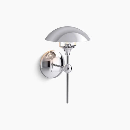 Kohler Vorleigh 1 Light Sconce 27944-SC01-CPL - Plumbing Market