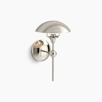 Kohler Vorleigh 1 Light Sconce 27944-SC01-SNL - Plumbing Market