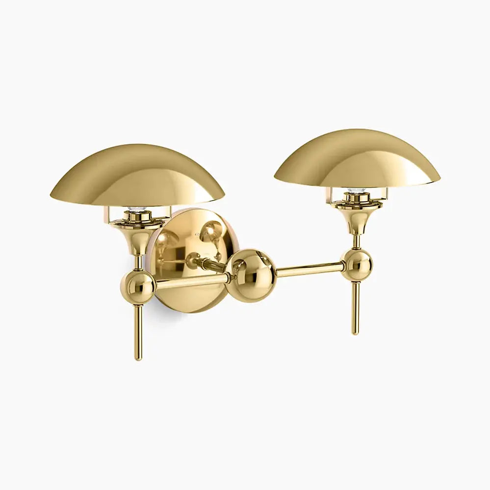 Kohler Vorleigh 2 Light Sconce 27945-SC02-2PL - Plumbing Market