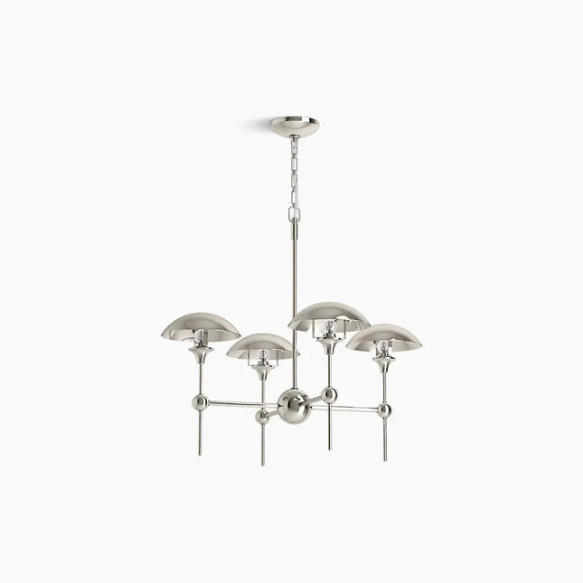 Kohler Vorleigh 4 Light Chandelier 27950-CH04-SNL - Plumbing Market