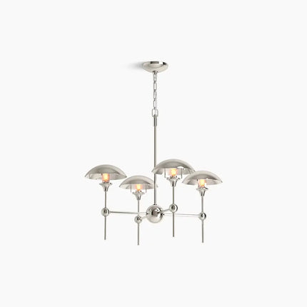 Kohler Vorleigh 4 Light Chandelier 27950-CH04-SNL - Plumbing Market