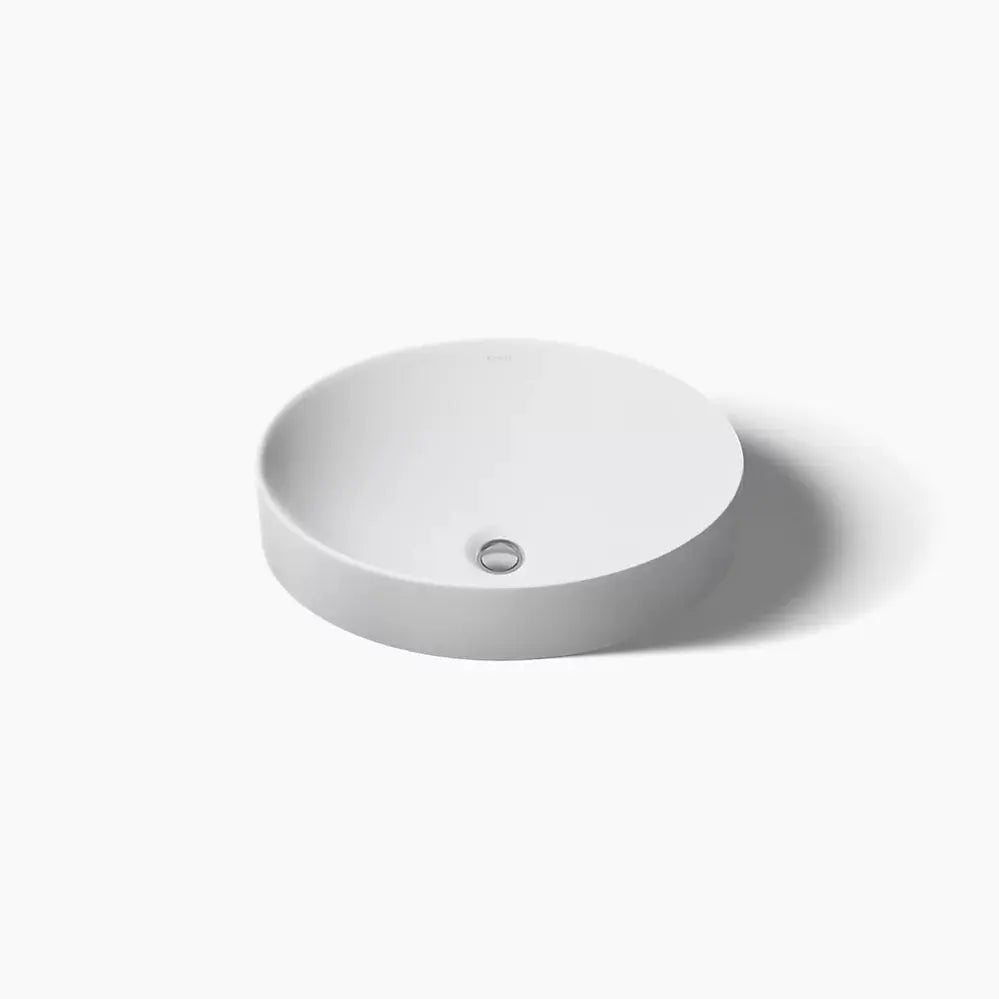Kohler Vox 20" oval vessel bathroom sink white - Plumbing Market