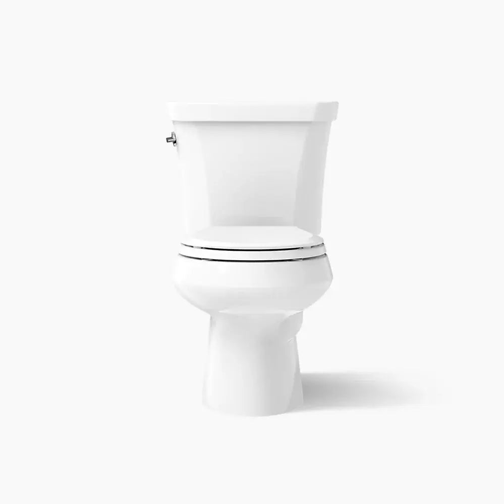 Kohler Wellworth 1.6 GPF Two-piece round-front toilet dual-flush - Plumbing Market