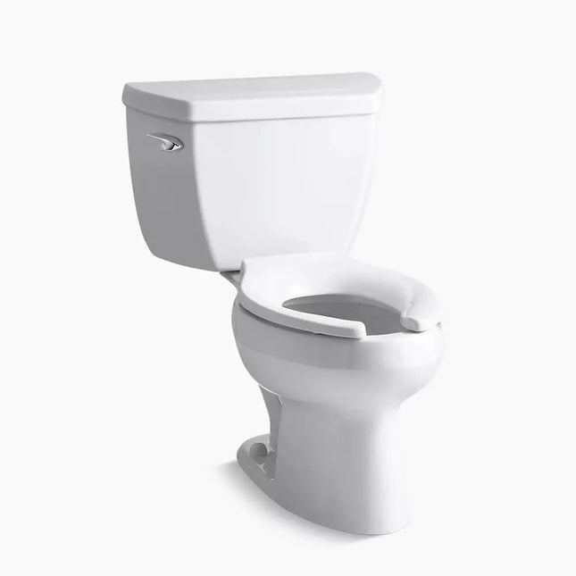 Kohler Wellworth Classic pressure lite Two-piece elongated toilet, 1.6 gpf - Plumbing Market